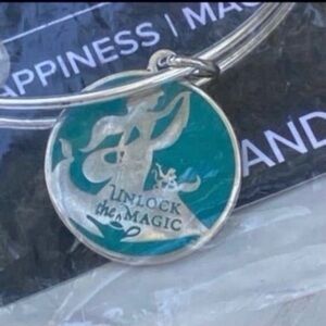Disney parks X Alex and ani Princess jasmine unlock the magic bangle bracelet